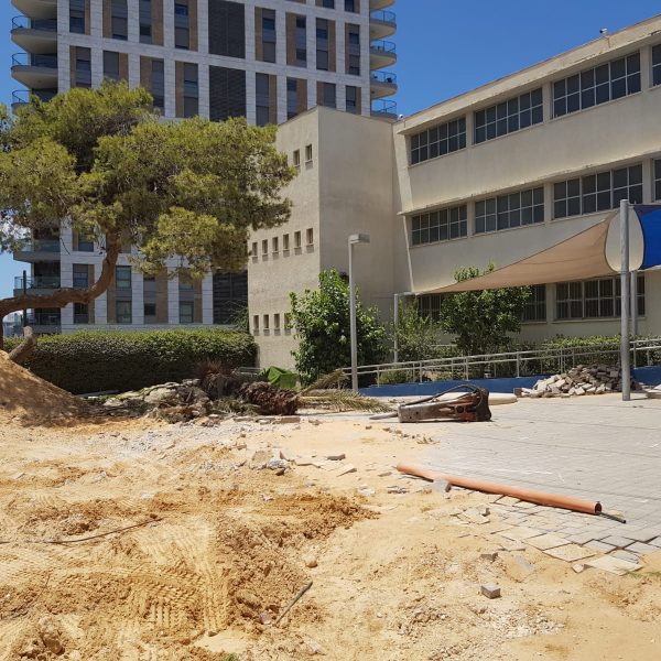 תוספת אגף בי"ס בורוכוב גבעתיים